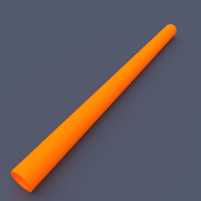 AstroLogix Orange Tubes (30 pieces)